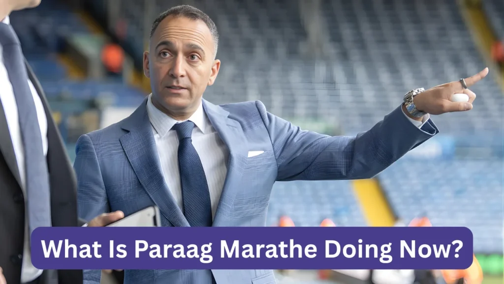 What Is Paraag Marathe Doing Now?