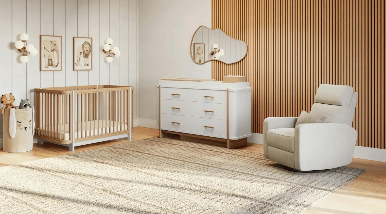 How To Create A Calm And Minimalist Nursery Space?