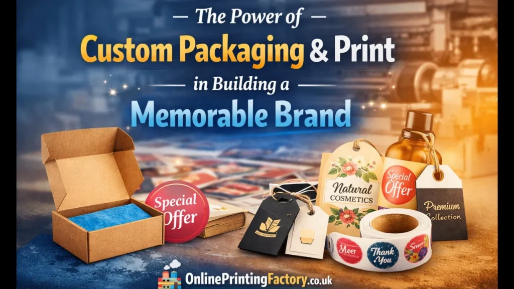 The Power of Custom Packaging and Print in Building a Memorable Brand