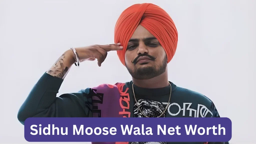 Sidhu Moose Wala Net Worth