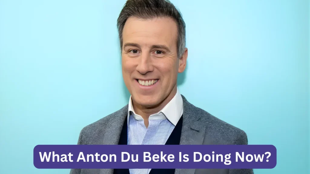 What Anton Du Beke Is Doing Now?