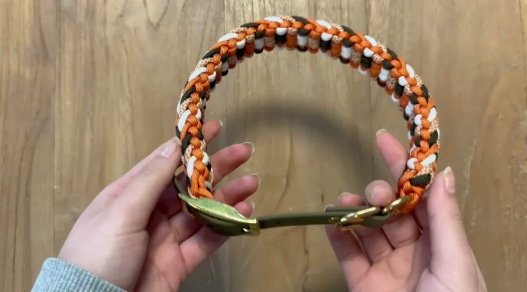 Making paracord bracelets