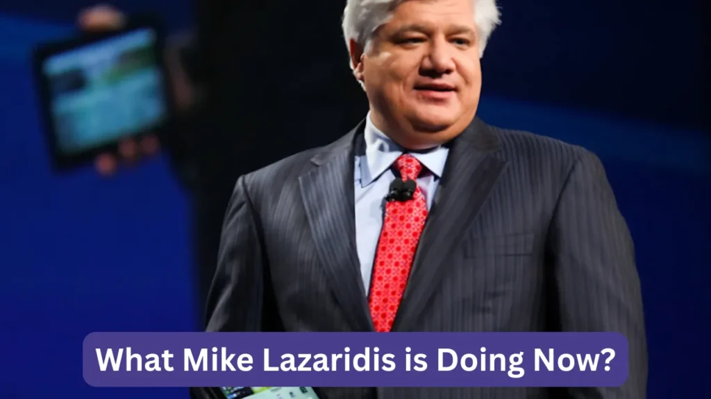 What Mike Lazaridis is Doing Now?